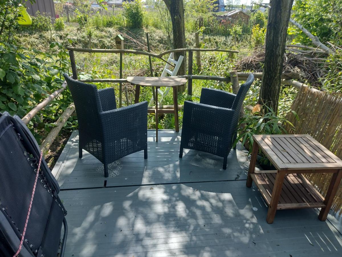 Tuinhuisje In Het Groen Almere Bagian luar foto